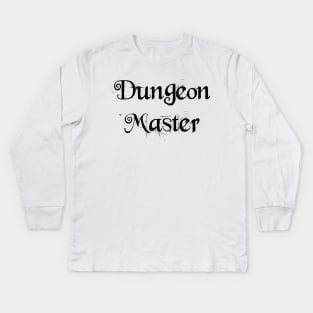 Dungeon Master Kids Long Sleeve T-Shirt